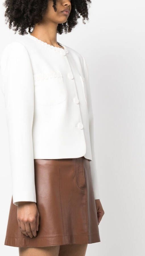 NISSA Tweed jack Wit
