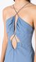 Nk Maxi-jurk met uitgesneden detail Blauw - Thumbnail 5