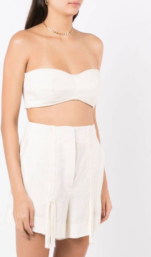 Nk Strapless top Wit
