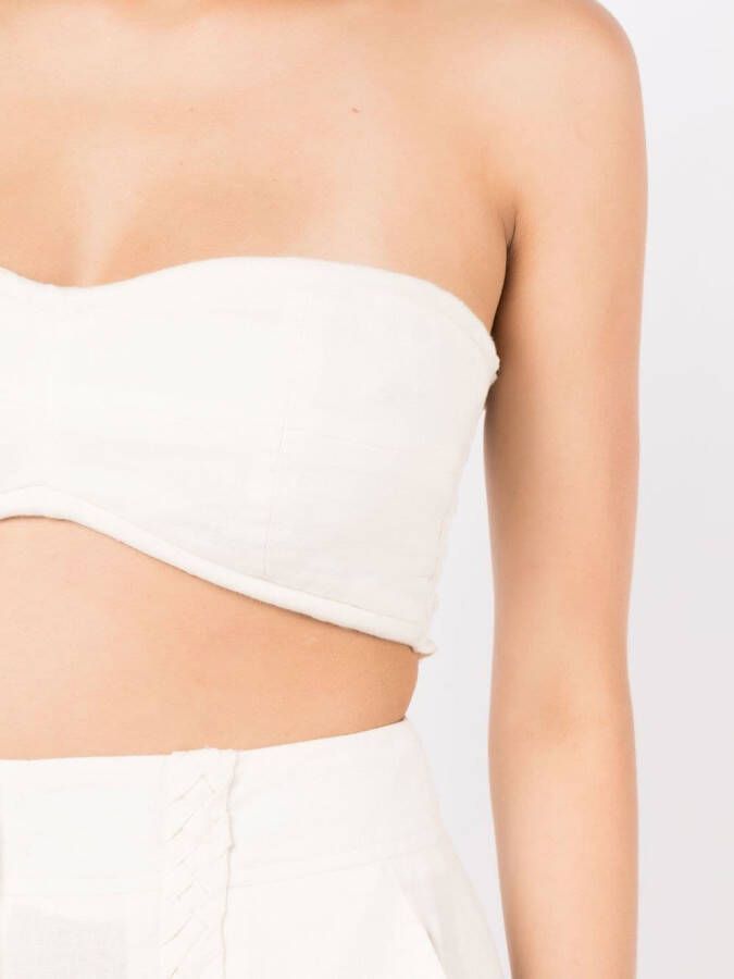 Nk Strapless top Wit