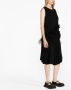 Noir Kei Ninomiya Jurk met ruches Zwart - Thumbnail 2