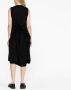 Noir Kei Ninomiya Jurk met ruches Zwart - Thumbnail 3