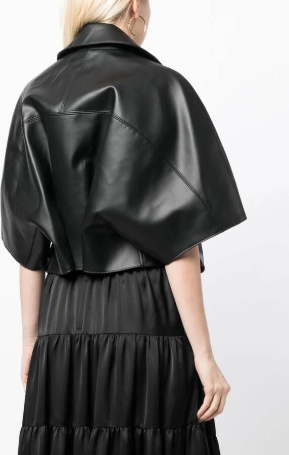 Noir Kei Ninomiya Jack met rits Zwart