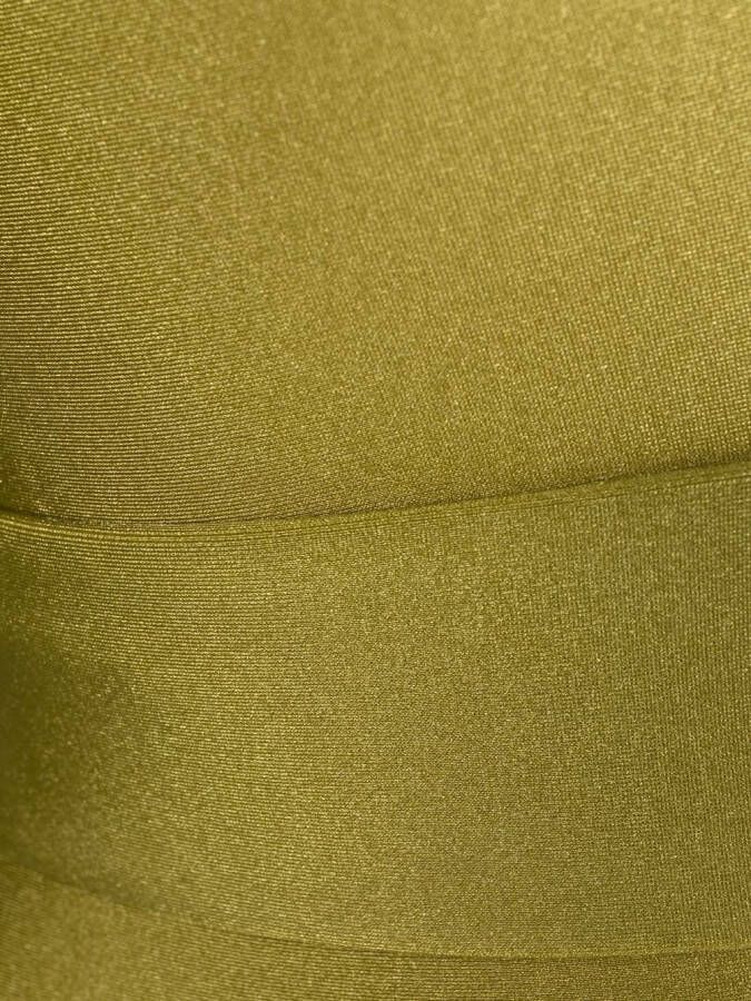 Noire Swimwear Asymmetrisch badpak Groen