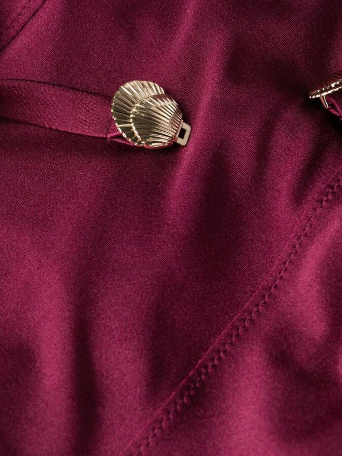 Noire Swimwear Badpak met ceintuur Roze