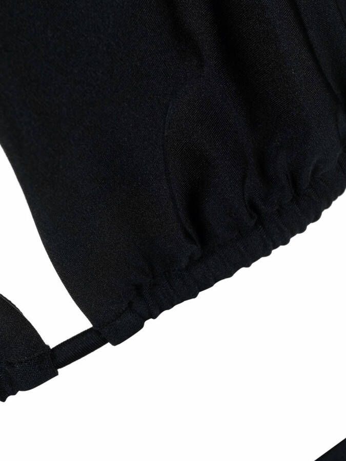 Noire Swimwear Badpak met halternek Zwart