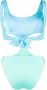 Noire Swimwear Badpak met uitgesneden detail Blauw - Thumbnail 2