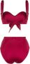 Noire Swimwear Bandeau bikini Rood - Thumbnail 1
