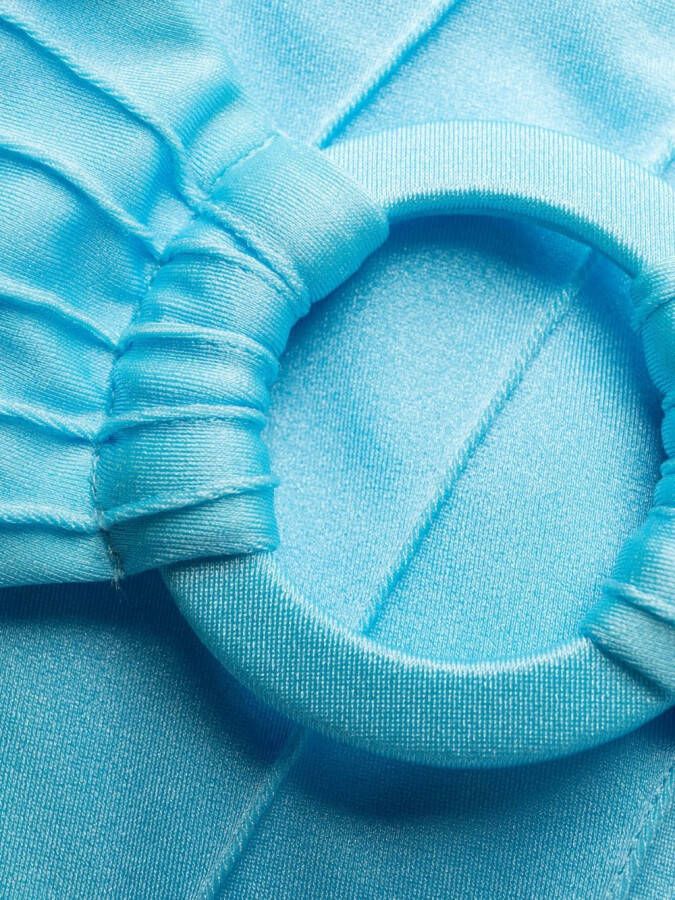 Noire Swimwear Uitgesneden badpak Blauw