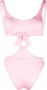 Noire Swimwear Uitgesneden badpak Roze - Thumbnail 2
