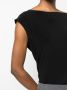 Norma Kamali Asymmetrische top Zwart - Thumbnail 5