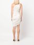 Norma Kamali Off-shoulder jurk Beige - Thumbnail 4