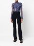 Norma Kamali Flared broek Blauw - Thumbnail 2