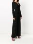 Norma Kamali Gesmockte jumpsuit Zwart - Thumbnail 3