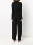 Norma Kamali Gesmockte jumpsuit Zwart - Thumbnail 4