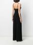 Norma Kamali Jumpsuit met diepe V-hals Zwart - Thumbnail 4