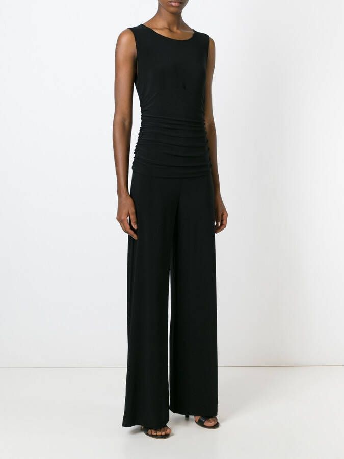 Norma Kamali Kamalilikulture x sleeveless jumpsuit Zwart