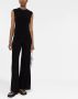Norma Kamali Mouwloze jumpsuit Zwart - Thumbnail 2