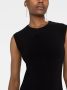 Norma Kamali Mouwloze jumpsuit Zwart - Thumbnail 5