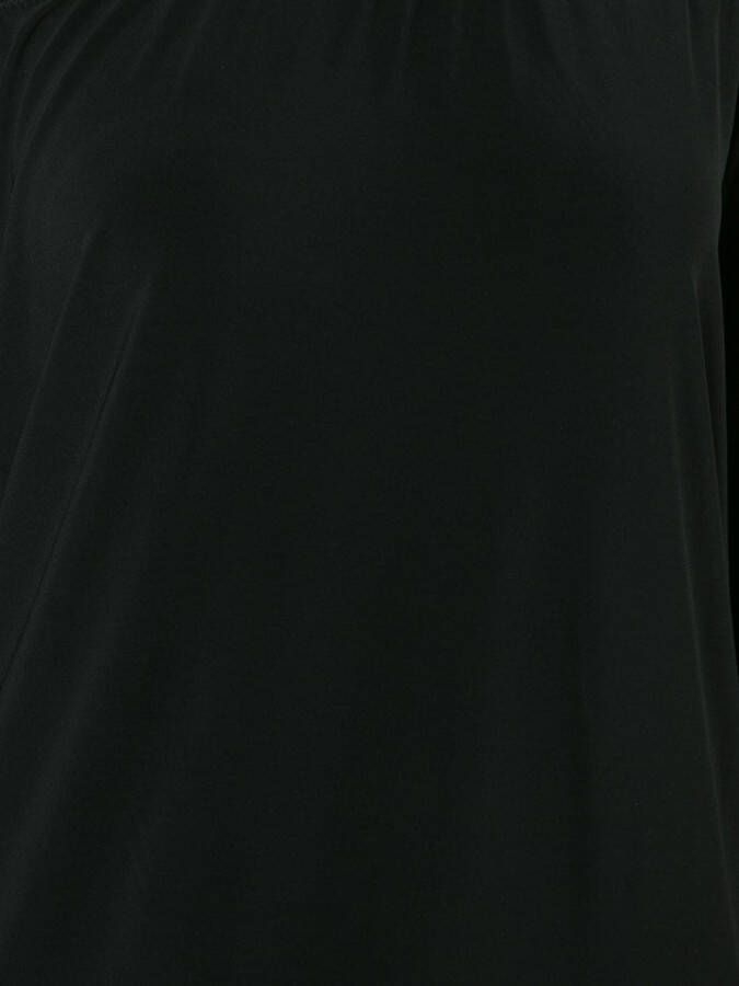 Norma Kamali Off-shoulder blouse Zwart