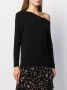 Norma Kamali Off-shoulder top Zwart - Thumbnail 3