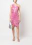 Norma Kamali Metallic jurk Roze - Thumbnail 2