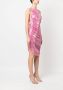 Norma Kamali Metallic jurk Roze - Thumbnail 3