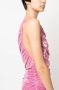 Norma Kamali Metallic jurk Roze - Thumbnail 5