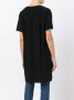 Norma Kamali Oversized T-shirt Zwart - Thumbnail 4