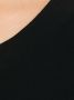Norma Kamali Oversized T-shirt Zwart - Thumbnail 5