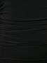 Norma Kamali ruched plunge jumpsuit Zwart - Thumbnail 5