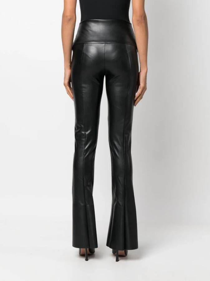 Norma Kamali Skinny broek Zwart