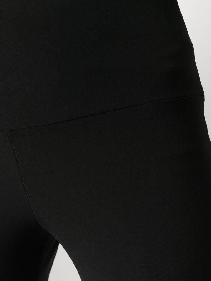 Norma Kamali Straight broek Zwart