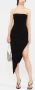 Norma Kamali Strapless jurk Zwart - Thumbnail 2