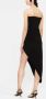 Norma Kamali Strapless jurk Zwart - Thumbnail 4