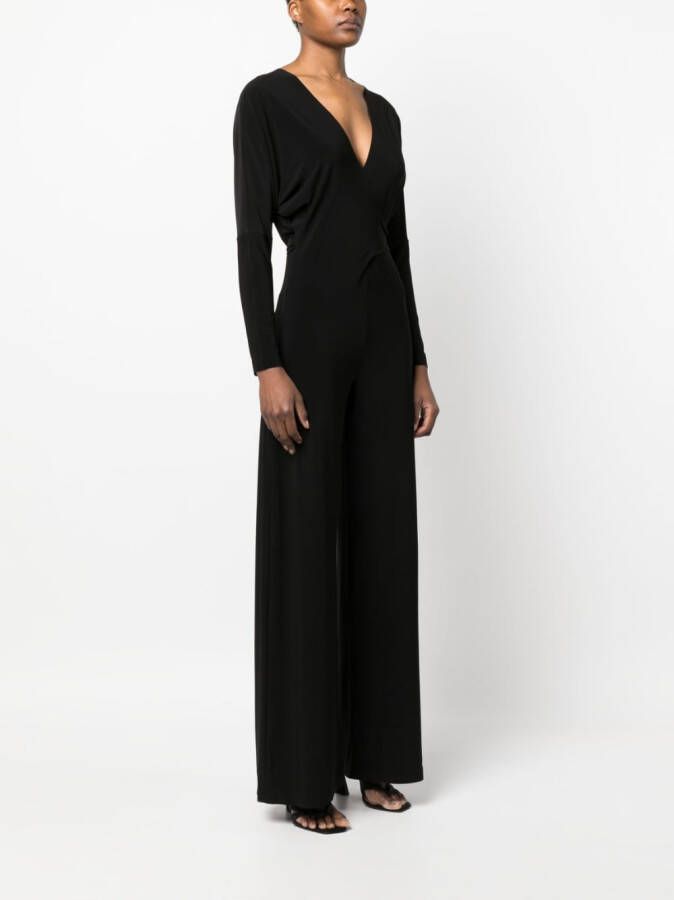 Norma Kamali Skinny jumpsuit Zwart