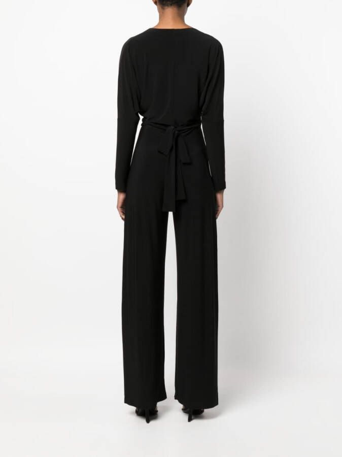 Norma Kamali Skinny jumpsuit Zwart