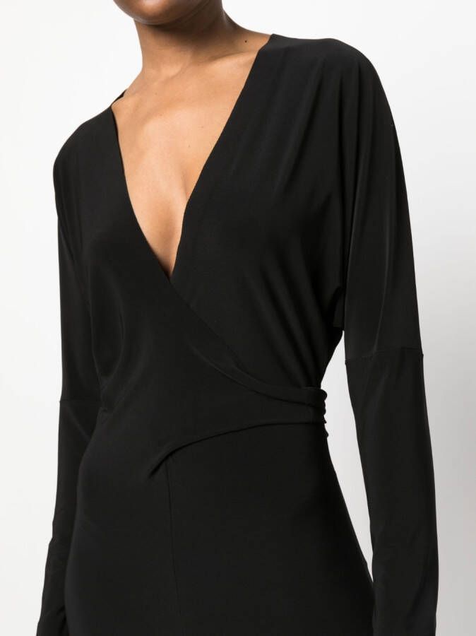 Norma Kamali Skinny jumpsuit Zwart