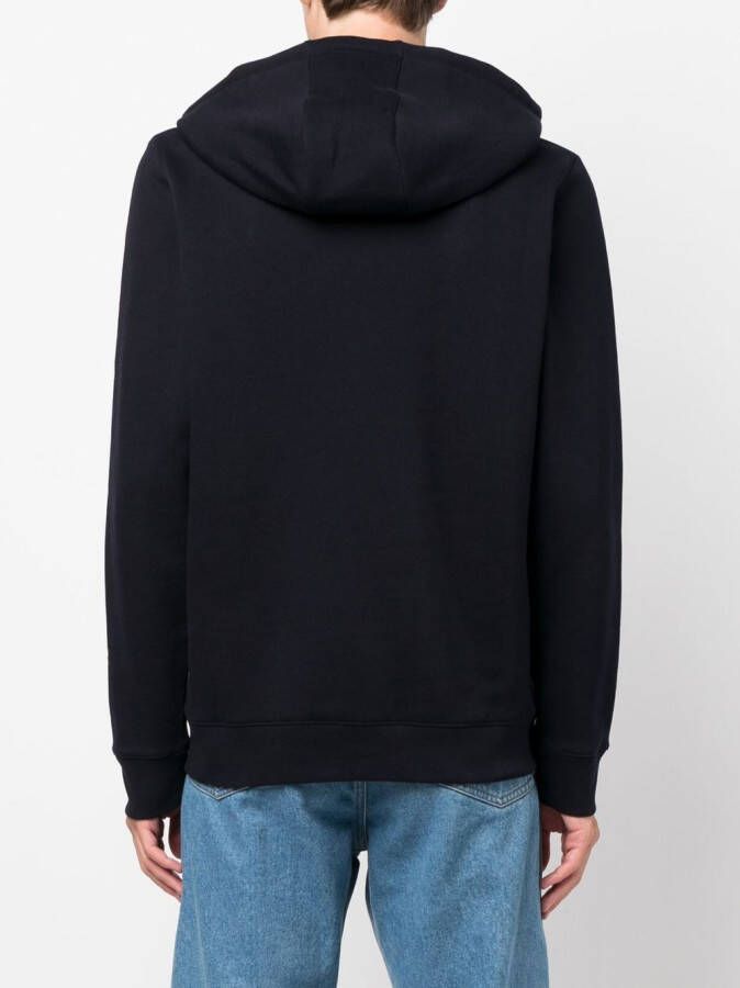 Norse Projects Katoenen hoodie Blauw