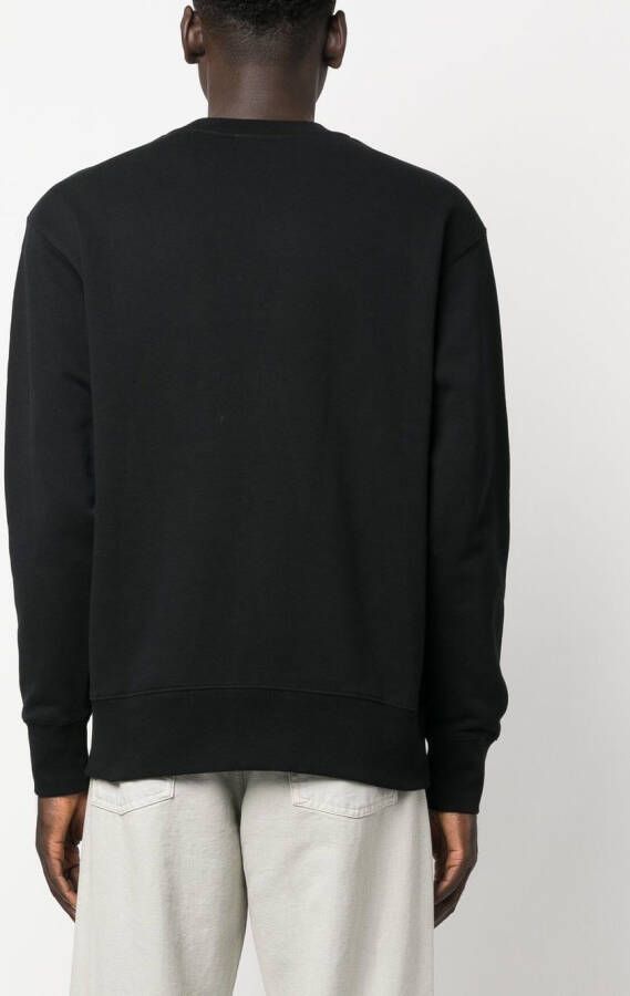 Norse Projects Sweater met logoprint Zwart