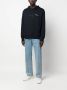 Norse Projects Hoodie met logoprint Blauw - Thumbnail 2