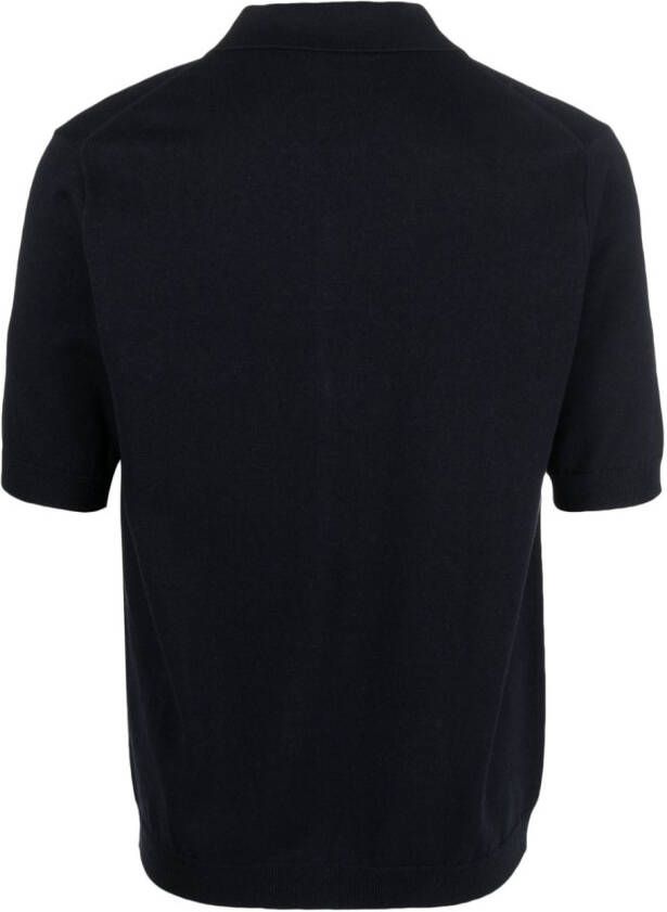 Norse Projects Polotrui met V-hals Blauw