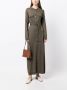 N.Peal Blousejurk met ceintuur Groen - Thumbnail 2