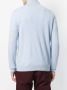 N.Peal Carnaby trui met halve rits Blauw - Thumbnail 4
