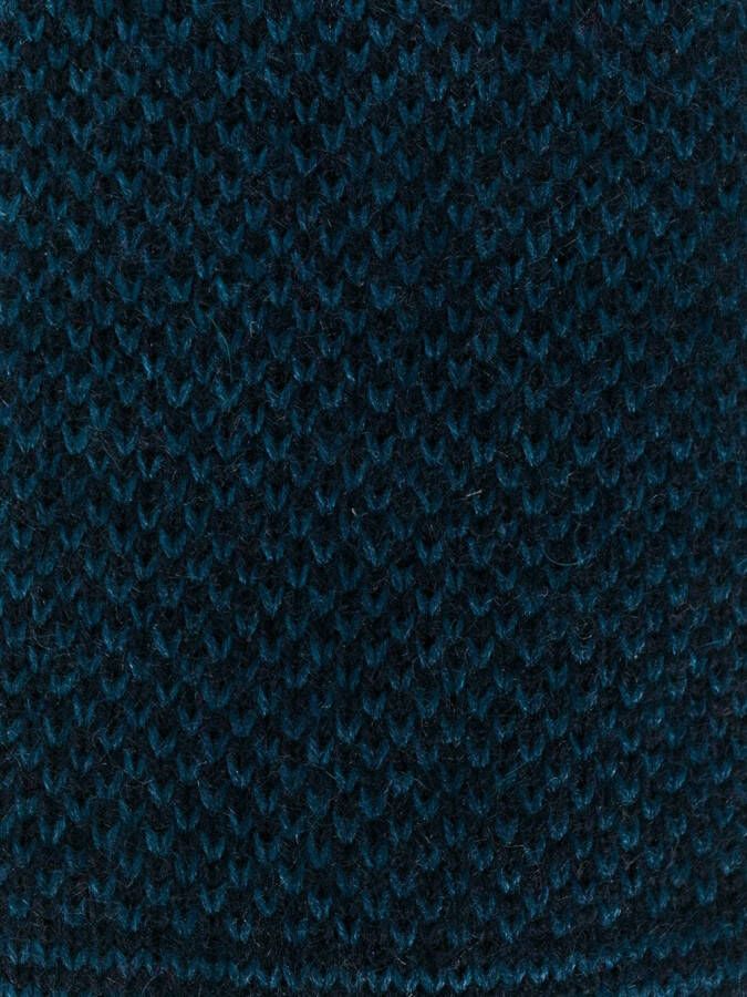 N.Peal Gebreide stropdas Blauw