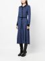 N.Peal Jurk met geometrische print Blauw - Thumbnail 3