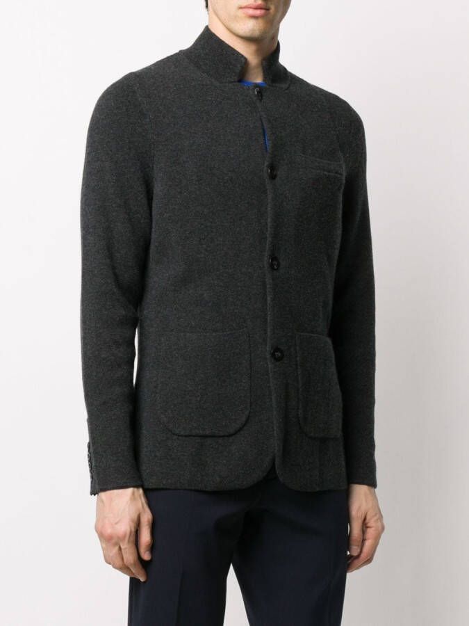 N.Peal Kasjmier shirtjack Grijs