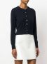 N.Peal kasjmier vest met ronde hals Blauw - Thumbnail 3