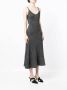N.Peal Midi-jurk met lurex detail Zwart - Thumbnail 3