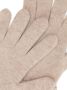 N.Peal Ribgebreide handschoenen Geel - Thumbnail 2
